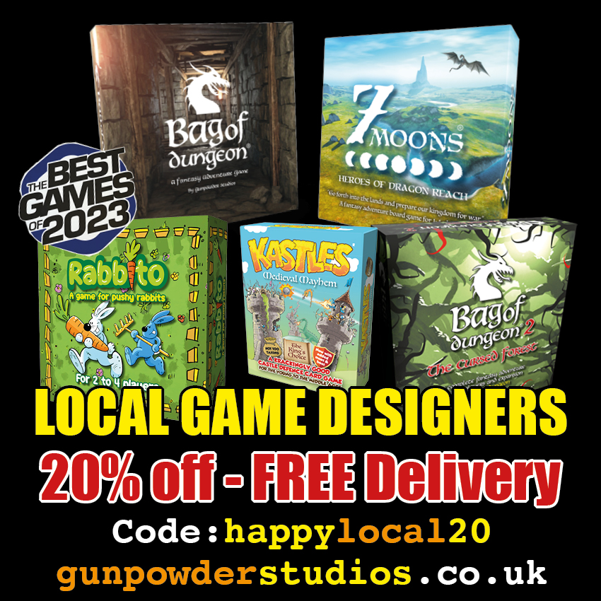 Local Board Game Makers - Gunpowder Studios